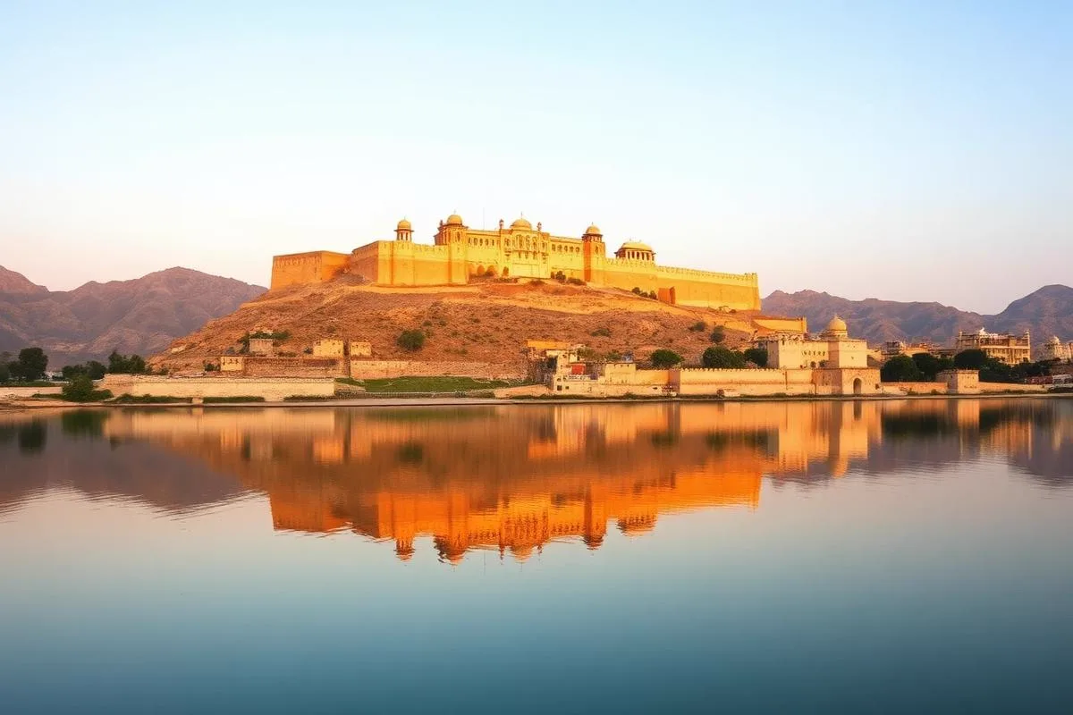Amer Fort, Jaipur — covered in our Jaipur sightseeing day tour package 1