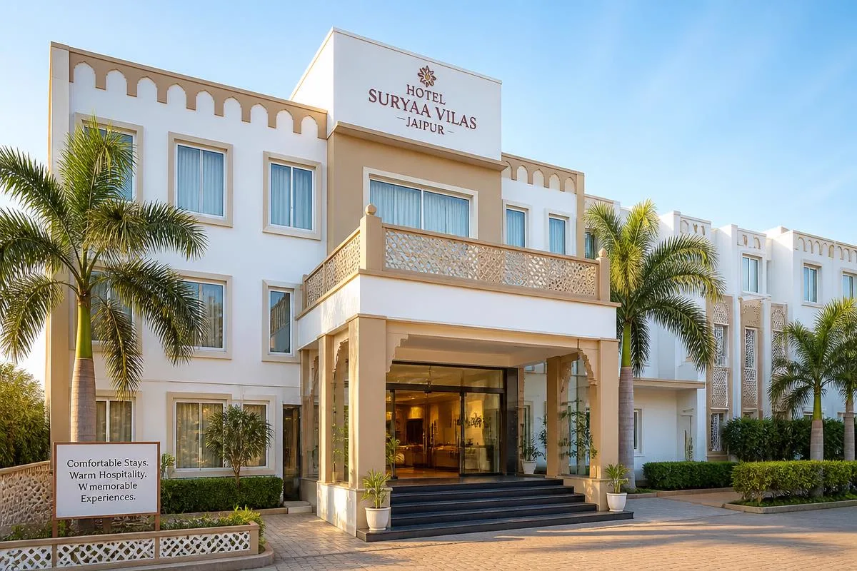 Clean and comfortable budget hotel in Jaipur Rajasthan