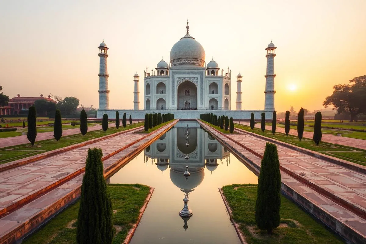 Taj Mahal at sunrise, Agra — Jaipur to Agra one day trip